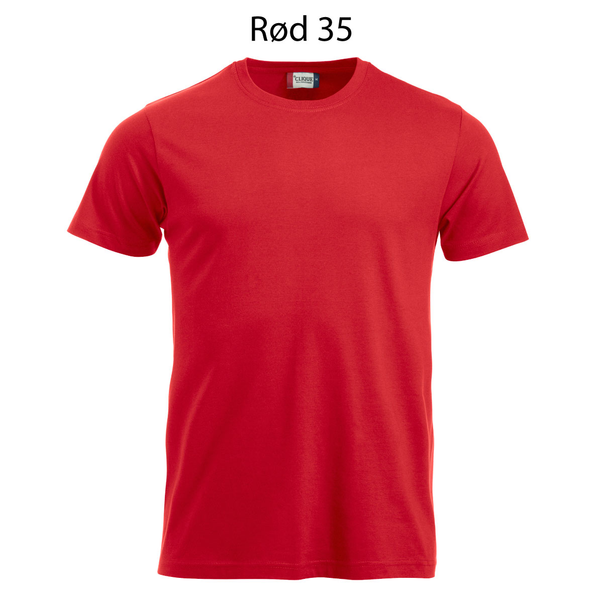 Clique Men's Classic T-Shirt - Latte Color, Size Small (Ringspun Cotton, Pre-Shrunk) - View #6