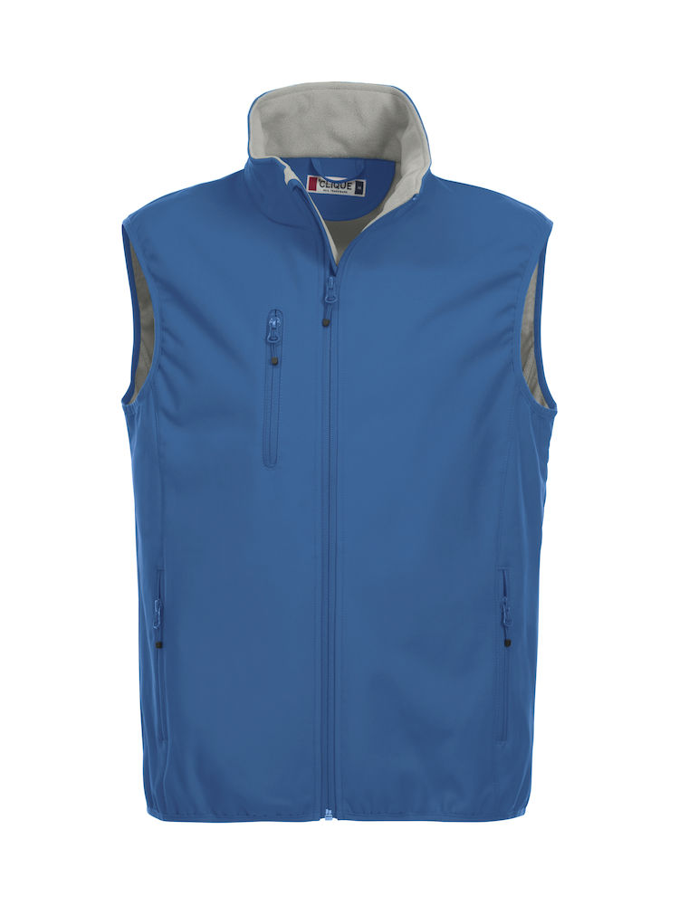 BASIC SOFTSHELL VEST KORNBLÅ