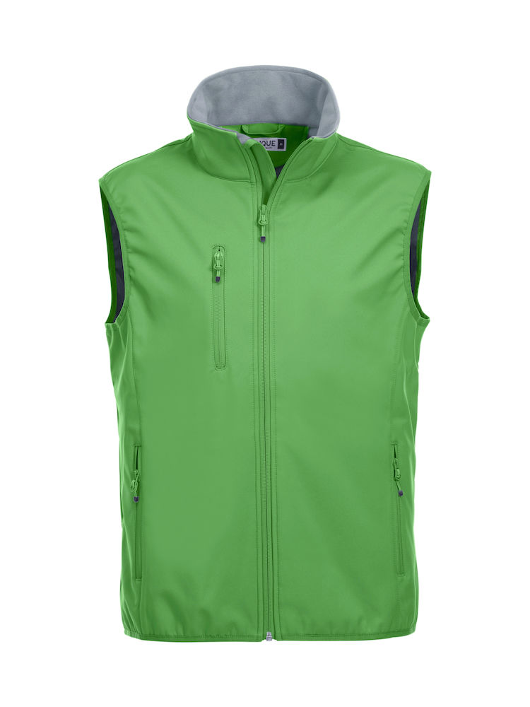 BASIC SOFTSHELL VEST EPLEGRGRØNN